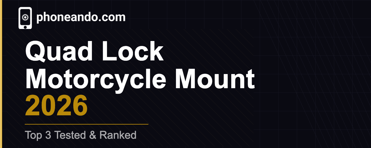 Best Quad Lock Motorcycle Mount 2026
