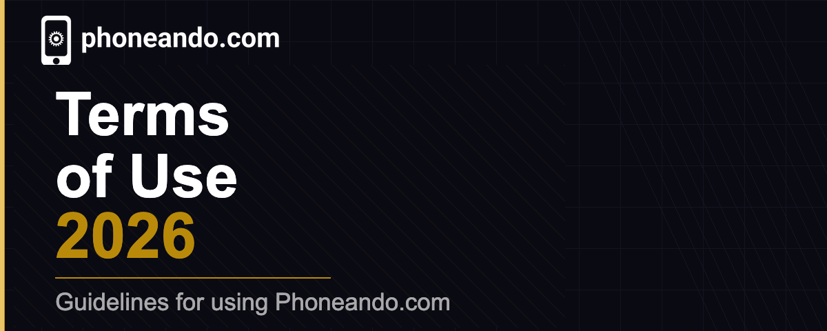 Terms of Use – Phoneando