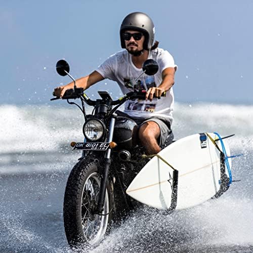 SP Connect Weather Cover waterproof phone case on motorcycle