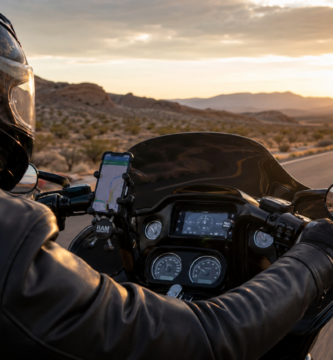 Best Harley-Davidson Road Glide Phone Mount for 2026 — Top 3 Picks 2 ai image man hd road glide