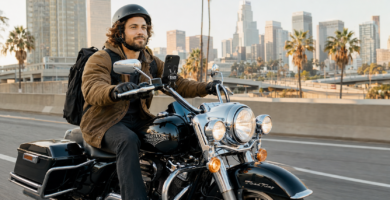 Best Harley-Davidson Road King Phone Mount for 2026 — Top 3 Picks 7 ai image man hd road king