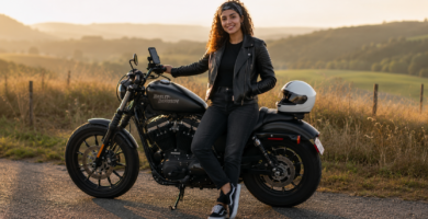 Best Harley-Davidson Iron 883 Phone Mount for 2026 — Top 3 Picks 8 ai image woman hd iron 883